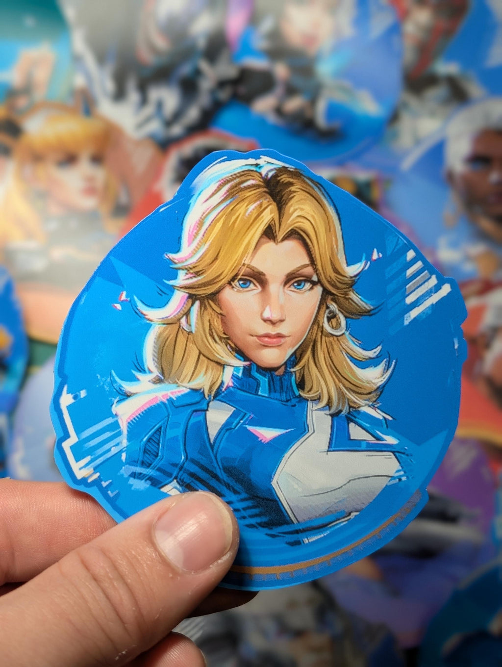 Marvel Rivals Fantastic 4 Spray Collection Mr Fantastic Invisible woman Namor Black Panther