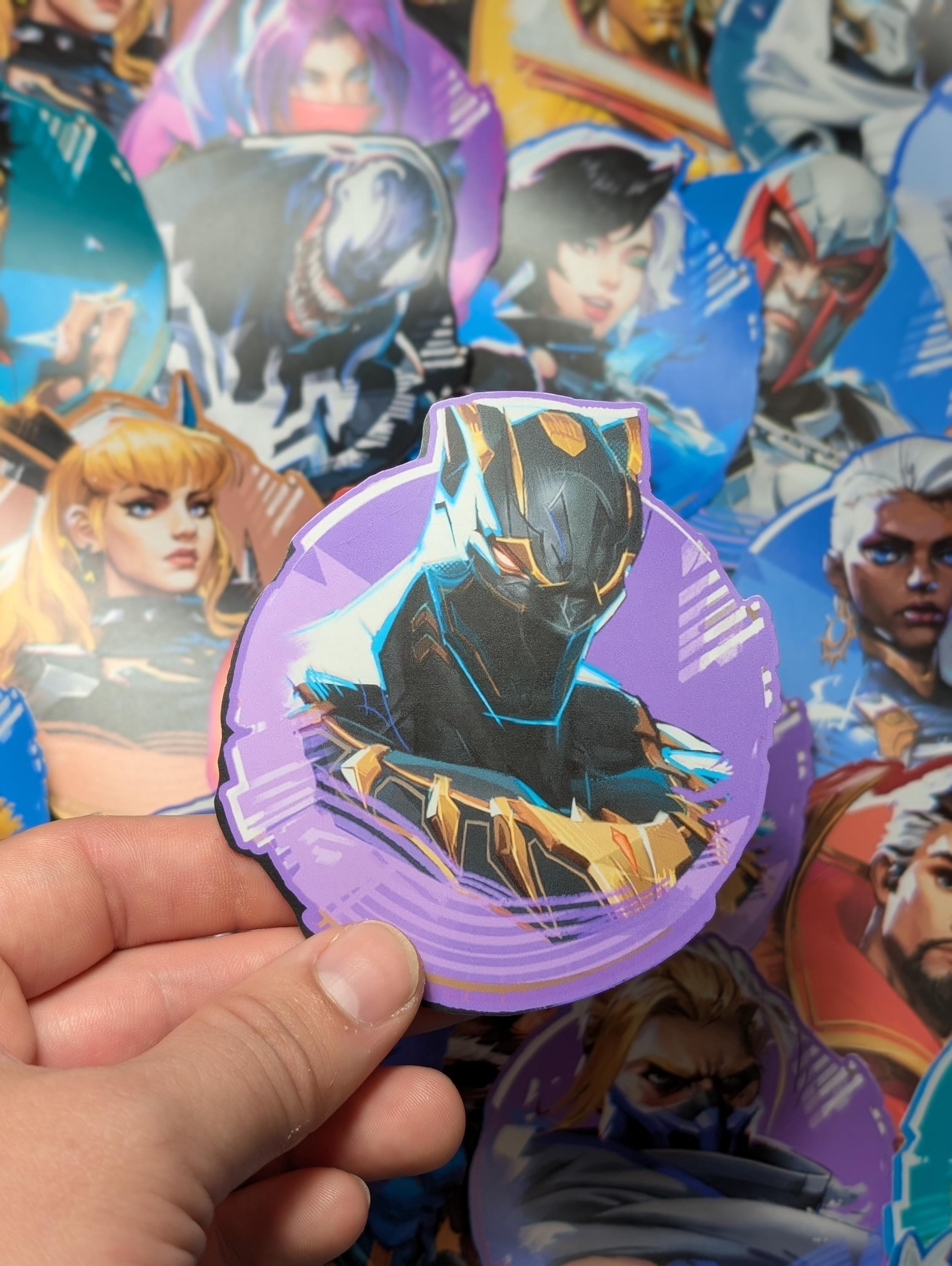 Marvel Rivals Fantastic 4 Spray Collection Mr Fantastic Invisible woman Namor Black Panther