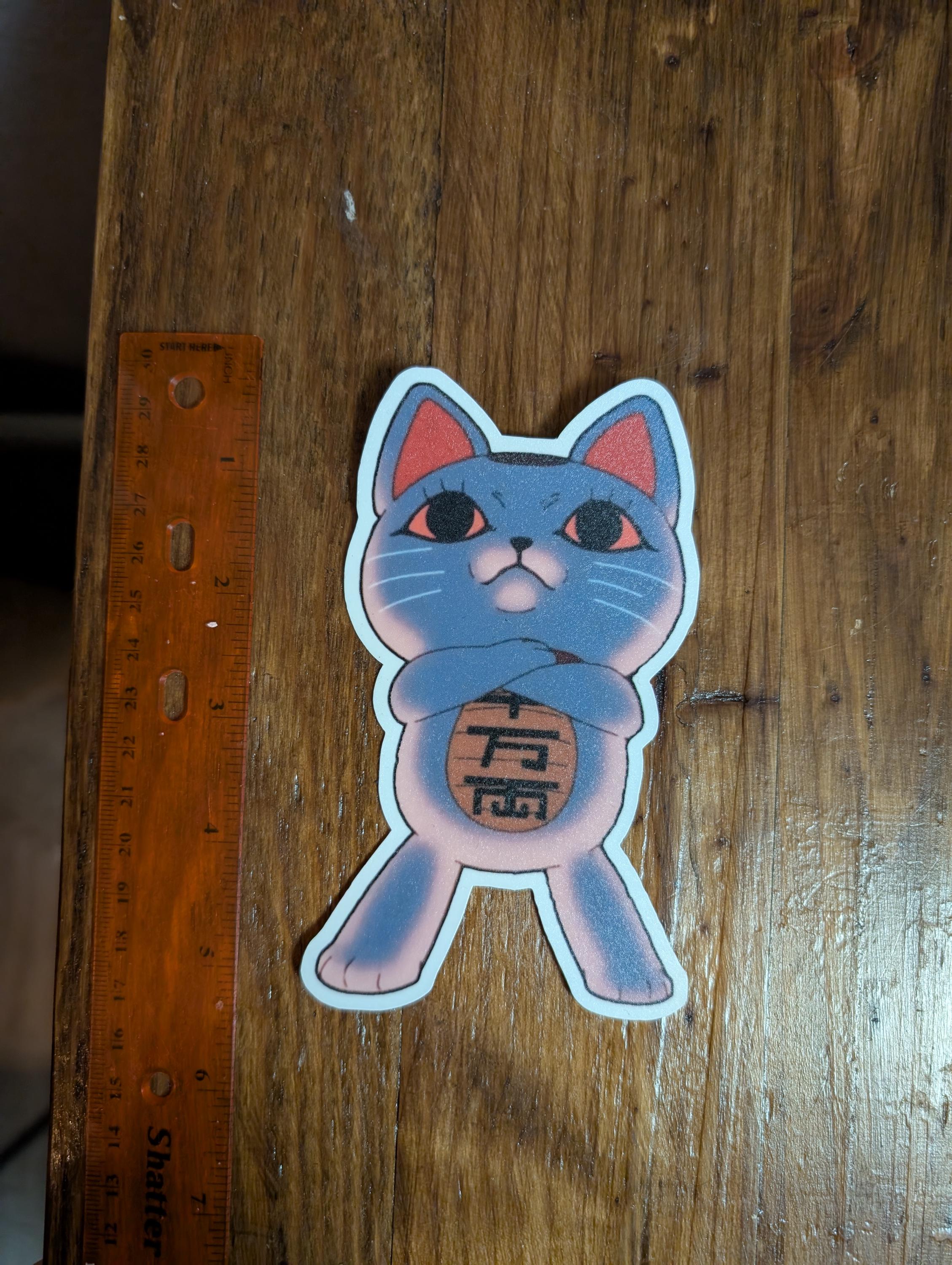 Turbo Granny Dandadan okurun anime manga sticker Arms crossed