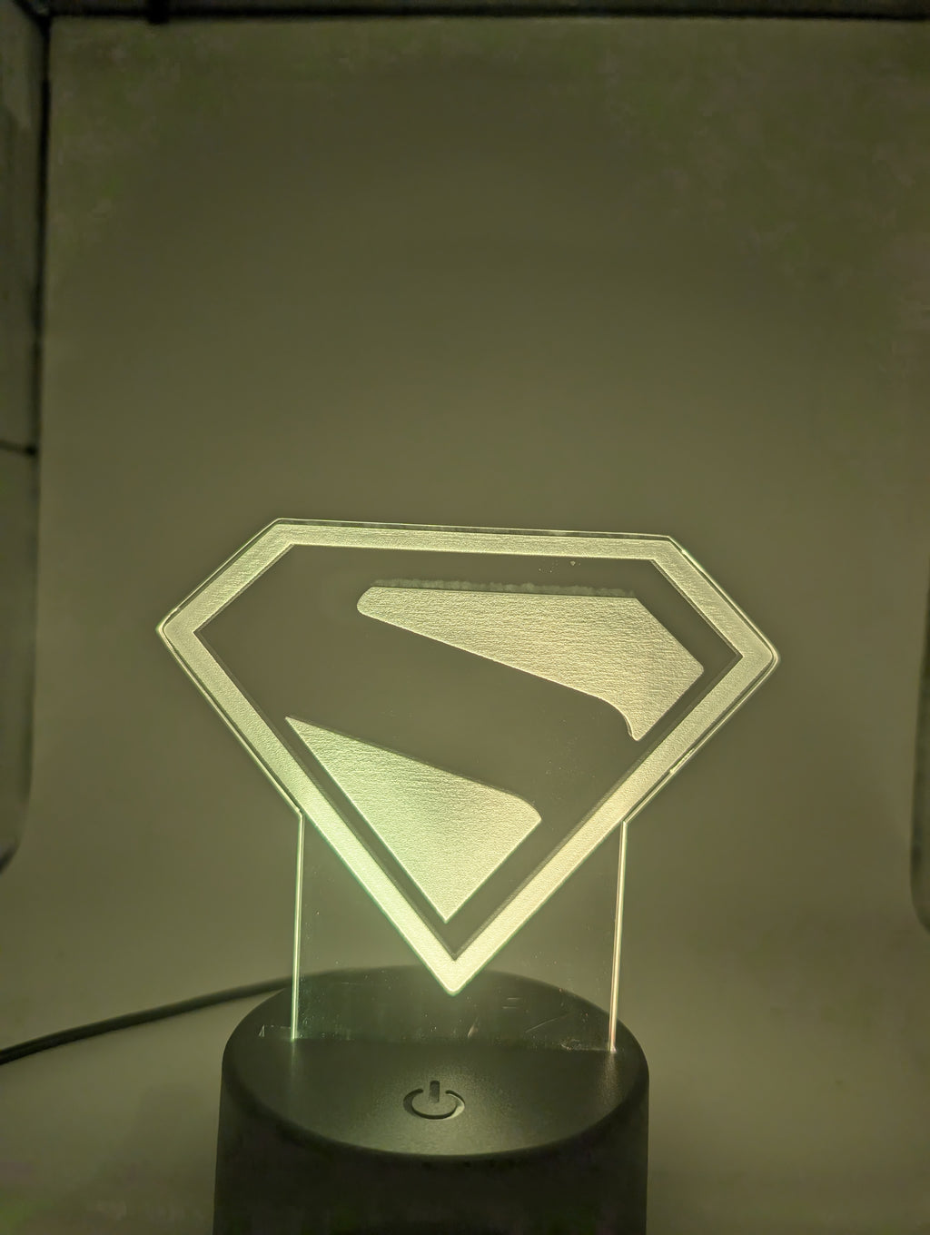 Superman 2025 Acrylic Lamp acrylic light diffuser acrylic table lamp