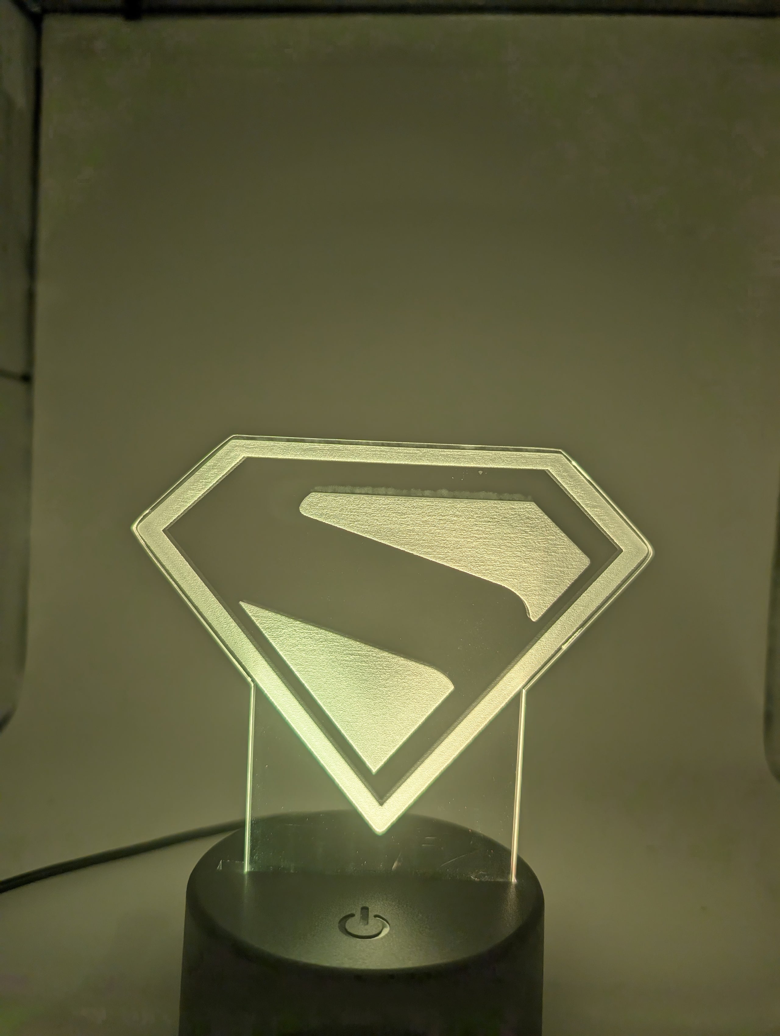 Superman 2025 Acrylic Lamp acrylic light diffuser acrylic table lamp