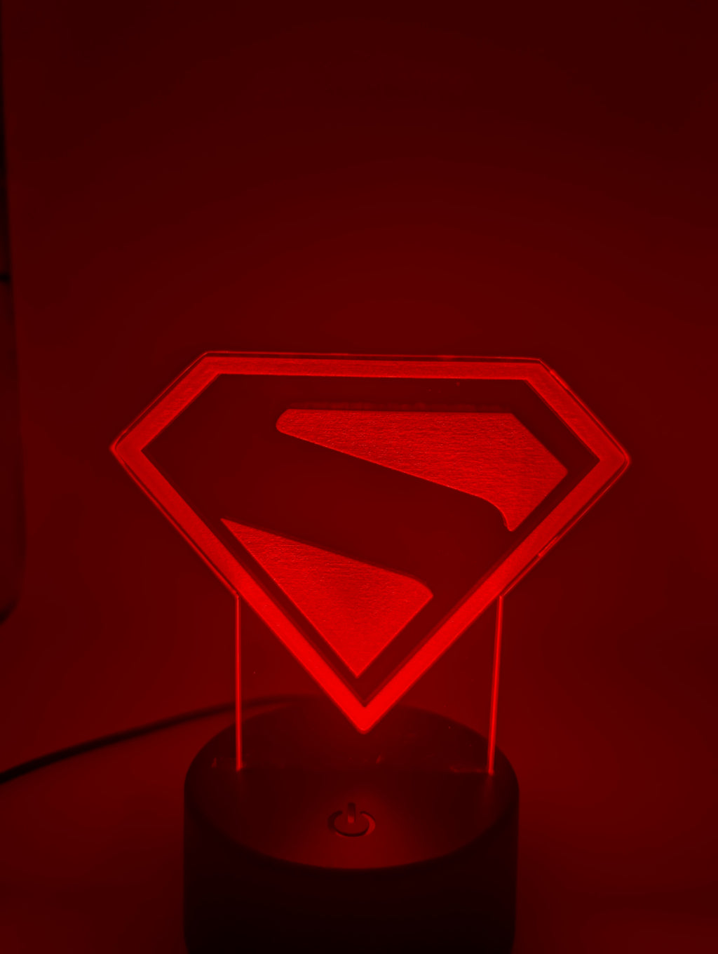 Superman 2025 Acrylic Lamp acrylic light diffuser acrylic table lamp